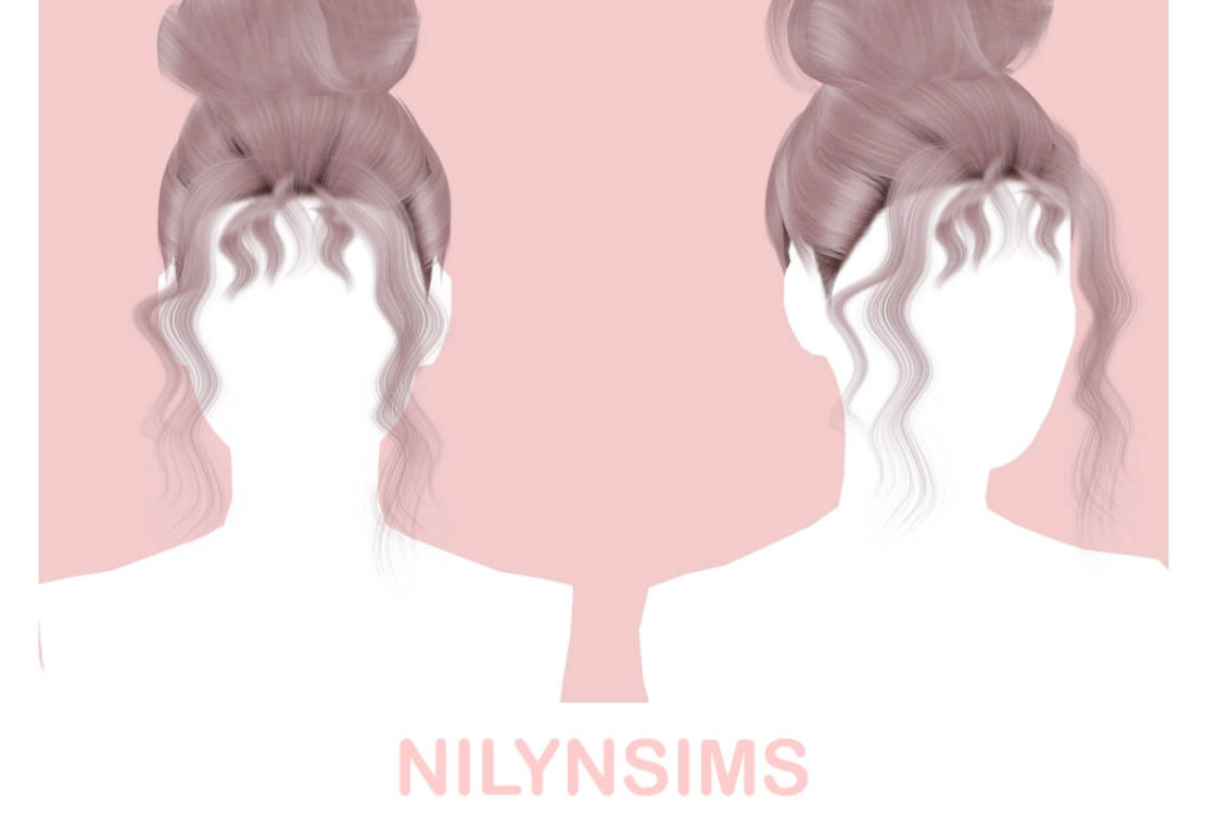 Sims 4 Korean hair - The Sims Book